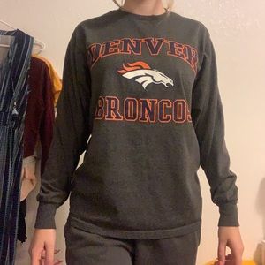 denver broncos long sleeve tee!!